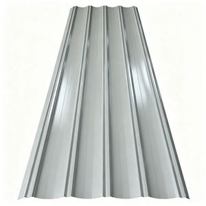 Tôle <span class=keywords><strong>ondulée</strong></span> en acier galvanisé prépeint couleur GI, revêtement zinc Galvalume, argenté, pour panneau de toiture - Product Image 1