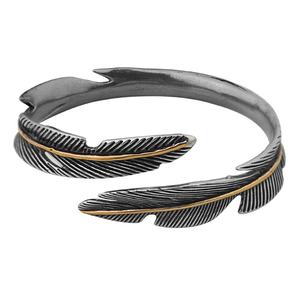 Conjunto de Joyería Hip Hop, Anillo Personalizado de Acero Inoxidable, Anillos de Pluma para Hombre, Conjunto de Anillos de Acero Inoxidable - Product Image 6