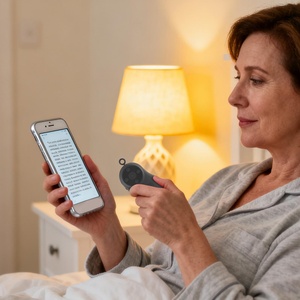 Télécommande universelle Bluetooth à une touche pour l'enregistrement photo et vidéo, la vidéo courte et le défilement automatique pour smartphone, tablette et réunions Zoom - Product Image 4
