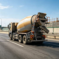 Cuve de mélange de béton à grand volume avec revêtement anti-usure pour le transport de béton sur longue distance