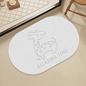 <strong>Best</strong> Selling Carved Diatomaceous Earth <strong>Stone</strong> <strong>Mat</strong> Non-Slip Quick Dry <strong>Bath</strong> <strong>Mats</strong> - Product Image 5