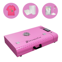 Mesin Printer DTF Lancelot M1630 Kaos Pink, Mesin Cetak DTF L1800 Xp600 I3200, Printer Pakaian DTF A3 A4