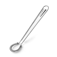 Nouveau acier inoxydable printemps mélangeur à main cuillère Gadgets de cuisine pour mélanger les oeufs Sauces miel crème outils de cuisson