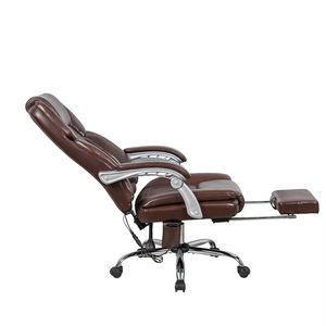 सबसे सस्ता विंटेज स्विस एडजस्टेबल एर्गोनोमिक हाइबैक चमड़े के कार्यालय की कुर्सी मालिश और गर्म सोफे के साथ - Product Image 6