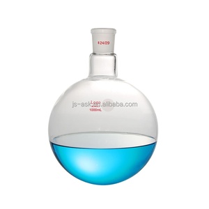 Yêu cầu sản xuấ<span class=keywords><strong>t</strong></span> phòng thí nghiệm 5 25 50 100 L đơn đôi Ba cổ kính ủ Vỏ phản ứng vòng đáy Sôi Flask - Product Image 1