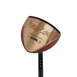 Palos de golf de madera de alta calidad personalizados OEM, putter de madera de ébano de caqui de arce con cabeza de club de golf de parque personalizada de fábrica - Product Image 5