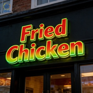 ป้ายไฟ LED RGB 3 มิติ แบบกำหนดเองได้ ป้ายไฟ LED สีสันสดใส ตั้งโปรแกรมได้ สำหรับโฆษณา ตัวอักษร โลโก้ ไฟสำหรับบาร์ ปาร์ตี้ ธุรกิจกลางแจ้ง ร้านค้า - Product Image 3