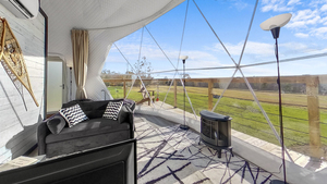 Tùy chỉnh 5m/6M/7m/8M Lều tuyết sang trọng ngoài trời PVC <span class=keywords><strong>Dome</strong></span> khách sạn nhà trắc địa mái vòm lều - Product Image 6