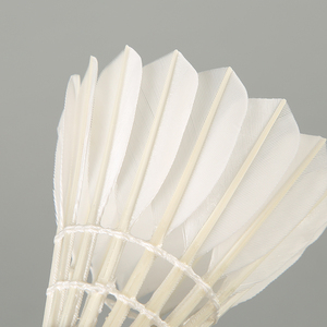 Volants de <span class=keywords><strong>badminton</strong></span> en plumes d'oie Indonésie - Product Image 3