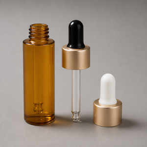 Bouteilles en verre ambré avec pompe à lotion, distributeur de traitement, pour lavage des mains, soins corporels, salle de bain, recharge, emballage, conteneur, fabricant - Product Image 4