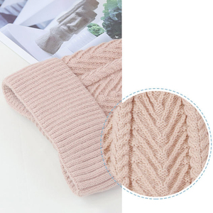 Trống Acrylic <span class=keywords><strong>Pom</strong></span> <span class=keywords><strong>Pom</strong></span> Beanies Unisex Thiết Kế Thời Trang Đan Mũ Biểu Tượng Tùy Chỉnh Mùa Đông Đan Mũ <span class=keywords><strong>Beanie</strong></span> Ấm Cho Nam Giới Và Phụ Nữ - Product Image 3