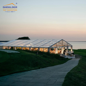 Роскошная прозрачная наружная Свадебная палатка с прозрачным размахом из ПВХ, большие палатки для мероприятий, палатки для наружных вечеринок - Product Image 6