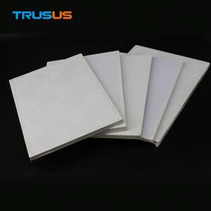 60X60 Gypse <span class=keywords><strong>Faux</strong></span> Ciel Cielo Falso De Pvc De Yeso Laminado Techo Azulejos Lavable Vinil Plâtre <span class=keywords><strong>Plafond</strong></span> - Product Image 2