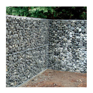 ตะกร้าเกเบี้ยนเชื่อมสังกะสีสวนหินเชื่อมเกเบี้ยนซับใน<span class=keywords><strong>คลอง</strong></span> - Product Image 4