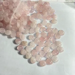 Natural <strong>Stones</strong> Oval Flat Bottom Cabochon 10*12mm Green <strong>Jade</strong> Moonstone <strong>Pink</strong> Rose Quartz - Product Image 1