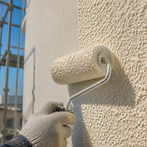 Revêtement texturé pour murs intérieurs et extérieurs, peinture à effet brut, finition décorative, application au rouleau ou à la truelle - Product Image 1