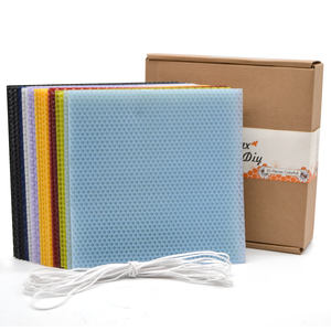 <span class=keywords><strong>Kit</strong></span> de fabrication de bougies en <span class=keywords><strong>cire</strong></span> <span class=keywords><strong>d</strong></span>'<span class=keywords><strong>abeille</strong></span>, pour DIY, personnalisé, feuilles de nid <span class=keywords><strong>d</strong></span>'<span class=keywords><strong>abeille</strong></span>, à rouler, DIY - Product Image 1