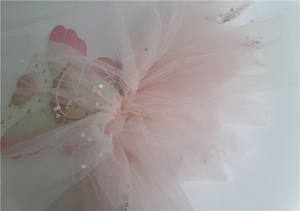 फ्फी टुले स्कर्ट छोटी राजकुमारी स्कर्ट + सुंदर तितली परी पंख + फीता हेडगियर टीयू प्रदर्शन पोशाक सेट बच्चों - Product Image 5