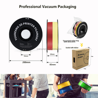 Filament PLA arc-en-ciel mat de 1.75mm personnalisable de l'usine Yuanyang Tiges en plastique d'impression 3D à haute vitesse et forte ténacité