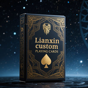 Фабрика Lianxin, быстрая печать, индивидуальный дизайн, игральные карты, пользовательская колода карт - Product Image 1