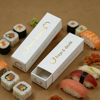 Boîte à tiroir personnalisée, emballage alimentaire recyclable pour gâteaux de lune, bonbons, sushis, desserts, gâteaux, boîte cadeau écologique en kraft, vente en gros