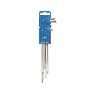 Jeu de clés hexagonales EIGHT TLC-S9N, 10 pièces, colorées, métriques, fabriquées au Japon - Product Image 3
