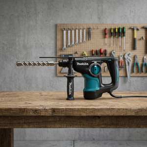Makita HR2800 Perceuse à percussion 3 fonctions 220V 28mm Marteau perforateur électrique avec embrayage pour béton, acier, bois - Product Image 3