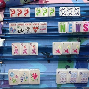 In-stock New Modern American Mahjong <strong>Lucky</strong> <strong>Charm</strong> <strong>Cereal</strong> Acrylic Tiles for 4 Players Entertainment - Product Image 2