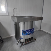 Marmite Électrique Commerciale en Acier Inoxydable avec Contrôle Numérique de la Température et Écran Tactile pour Cantine et Restauration