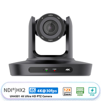 Caméras de Conférence en Direct pour Églises : Système de Vidéoconférence 4K 12x avec Caméra PTZ, Suivi IA et NDI HX2 – Vente en Gros Fabricant