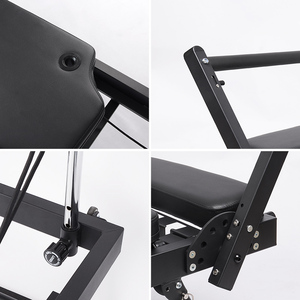 Máquina de Pilates Reformer Profesional Plegable de Hierro, con Resistencia Ajustable, Diseño Portátil y Plataforma Silenciosa para el Cuidado de la Salud en el Hogar - Product Image 4