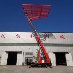 Plataforma Elevadora Telescópica Móvil de Techo con Eje de Acero Cromado y Elevación de Una Sola Tecla - Product Image 6