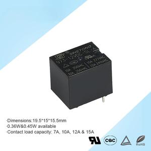 SINETONG 973 relais électromagnétique Miniature haute puissance 12VDC/24V 10A/12A NC/NO Contact scellé pour charge 10A - Product Image 3