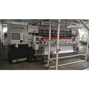 Kullanılan Yüksek Hızlı Bilgisayarlı Çok iğne Zincir Dikiş Kapitone Makinesi HC3000 HC2500 - Product Image 6