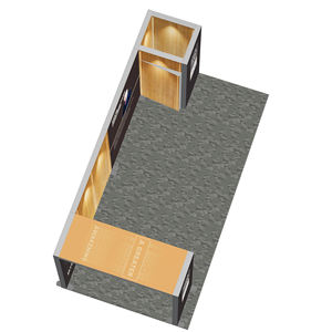 Stand de Exhibición Modular Personalizado con Marco Abierto, Panel Trasero de Doble Cara con Gráficos en Tela y Caja de Luz - Product Image 4