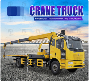 Camion <span class=keywords><strong>grue</strong></span> à plateau FAW de 8 tonnes <span class=keywords><strong>avec</strong></span> <span class=keywords><strong>grue</strong></span> télescopique à vendre - Product Image 6