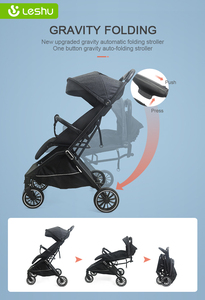 OEM bek arabasi – poussette pliable automatique 2 en 1, poussette pour bébé compacte, poussette de voyage automatique, poussette légère pour bébé - Product Image 4
