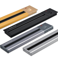 Prise murale encastrée en aluminium, rail d'alimentation modulaire mobile orbital EU, prise de bureau sur rail, prise électrique USB CE 32A