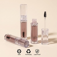 Bouteille de mascara vide transparente mignonne