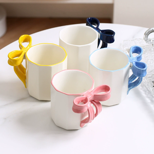 High Quality Cartoon Style Porcelain Ceramic <b>Cups</b> Dishwasher Microwave Safe <b>Reusable</b> Food Safe Hot/Cold Use OEM Business Gifts - Product Image 4