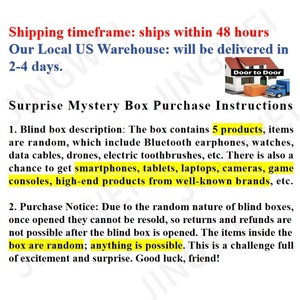 משלוח ישיר מהארה\"ב, ביקורות הפתעה, קופסת אלקטרוניקה 3C מסתורית, שעון חכם אקראי, קופסה עיוורת, <span class=keywords><strong>4G</strong></span> 5G, הפתעה חגיגית, מתנה לחג - Product Image 2
