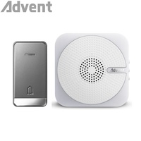 Sonnette de porte sans fil intelligente, 32 sonneries, sonnette de porte sans batterie, auto-alimentée, sonnette de porte sans fil pour la maison
