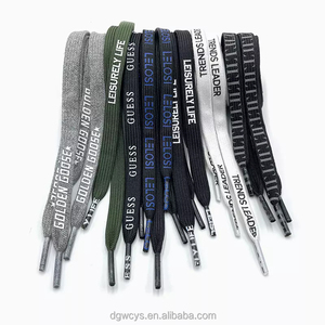 Nhà Máy Biểu Tượng Tùy Chỉnh Thương Hiệu Nhựa Tip Jacquard Dệt Dây Kéo In Thư Dây Giày Hoodies Vẽ Dây - Product Image 1