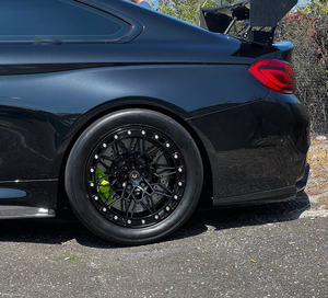 Jantes forgées 18 19 20 21 22 noires monobloc Beadlock concaves profondes pour <span class=keywords><strong>BMW</strong></span> 5X112 5X120 pour <span class=keywords><strong>BMW</strong></span> G80/G82/G83 M3 M4 - Product Image 5