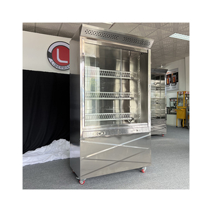 Rôtissoire rotative à gaz à <span class=keywords><strong>prix</strong></span> d'usine Bbq <span class=keywords><strong>Poulet</strong></span> Viande Rôtissoire Grill Machine <span class=keywords><strong>Poulet</strong></span> grillé Four Intérieur Rôtissoire sans fumée - Product Image 5