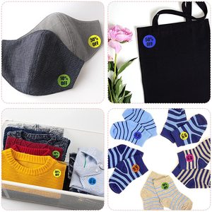 500 pièces rouleau 1 pouce autocollants de prix réduit pour l'étiquetage des stocks de détail étiquettes de réduction promotionnelles adhésives pour les prix de détail - Product Image 3