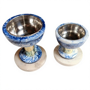 Quemador de incienso Bakhoor con logotipo personalizado, de resina de lujo, estilo árabe, para aromaterapia y decoración del hogar, hecho en India. - Product Image 1