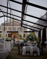 Tente de réception commerciale en aluminium avec couverture en PVC blanc imperméable, grande tente d'extérieur pour mariage, gala, fête d'entreprise, événement