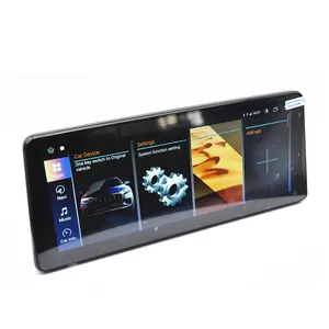 Multimedia Android 12.3 inci layar 3K radio mobil MT8667 Core AUTO Audio Stereo GPS untuk BMW5
