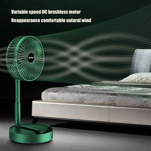Factory Wholesale Usb Rechargeable Portable Telescopic Fans Folding Floor Standing Wireless Design Promotional Gift Box Car - Product Image 4